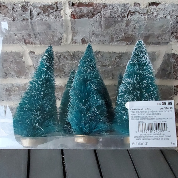 NWT  TINY TREASURES DECORATIVE MINI TREES - Picture 3 of 4